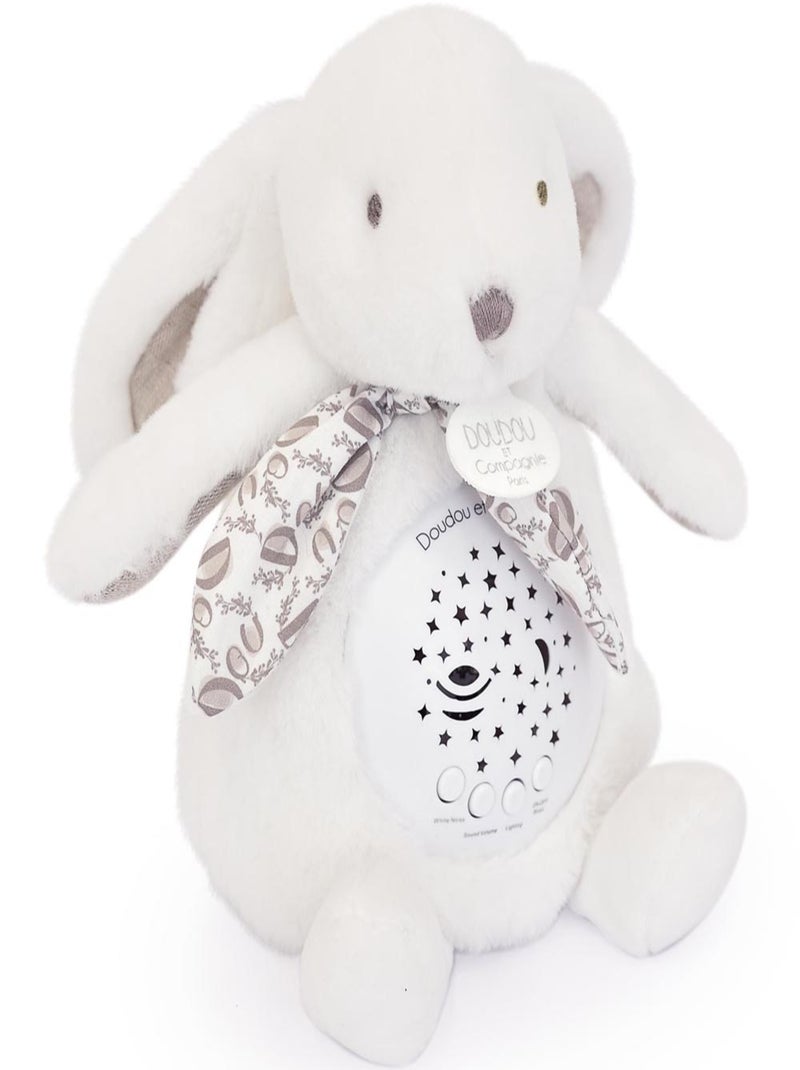 Doudou et Compagnie - Veilleuse musicale projections d'étoiles Blanc - Kiabi