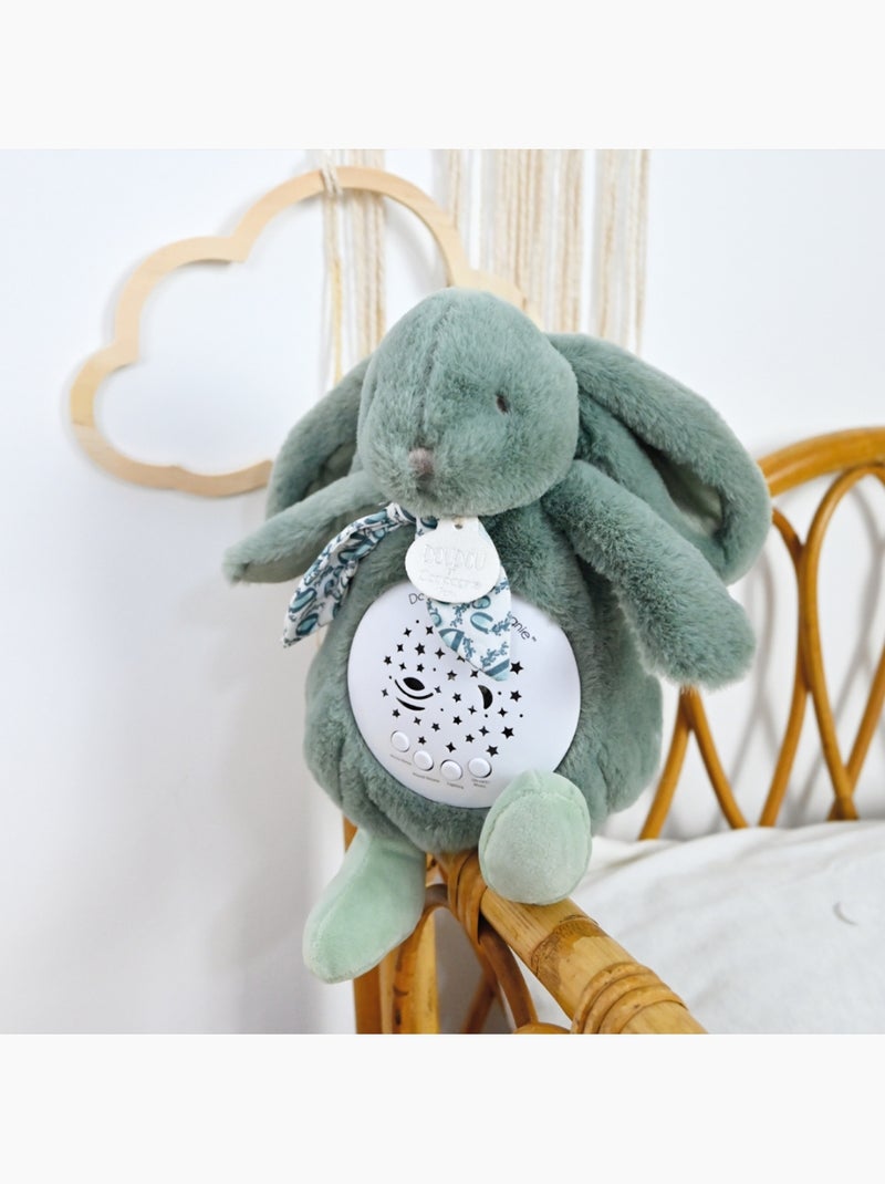 Doudou et Compagnie - Veilleuse musicale projections d'étoiles Vert - Kiabi