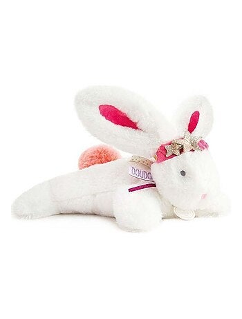 Doudou et compagnie Lapin Rose Bunny Petite Etoile Tutti Frutti - Kiabi