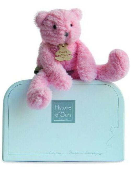 doudou Histoire d'ours Chat Rose 24cms HO2646 Sweety Pantin - Kiabi