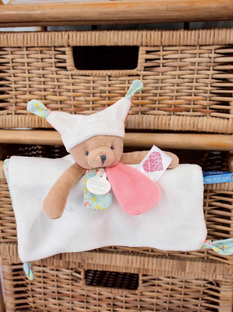 Doudou histoire polyester collection LES PETITS FUTÉS Gris taupe - Kiabi