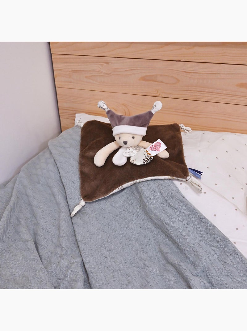 Doudou histoire polyester collection LES PETITS FUTÉS Marron - Kiabi
