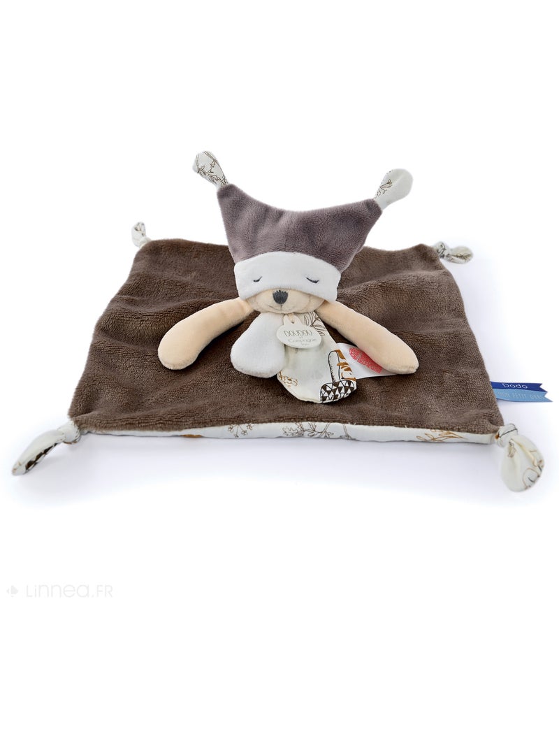 Doudou histoire polyester collection LES PETITS FUTÉS Marron - Kiabi