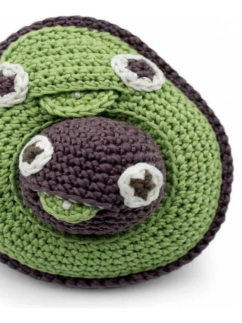 Doudou Hochet Avocat coton BIO N/A - Kiabi