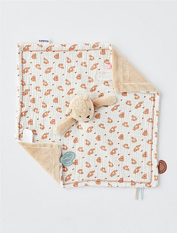 Doudou jour & nuit Kendi, beige/écru Noukie's