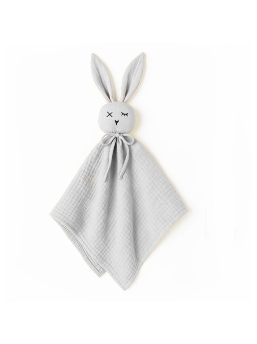 Doudou Lange en Coton Bio Blanc - Kiabi