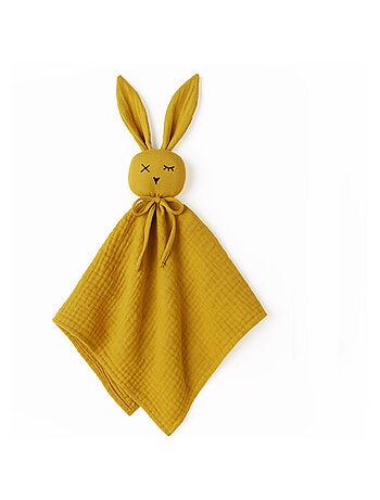 Doudou Lange en Coton Bio Rose