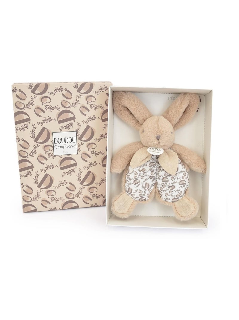 Doudou lapin 18 cm Beige - Kiabi