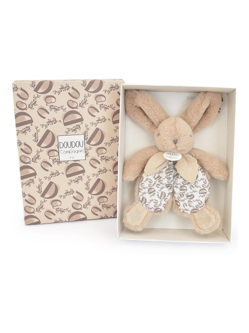 Doudou lapin 18 cm Beige - Kiabi