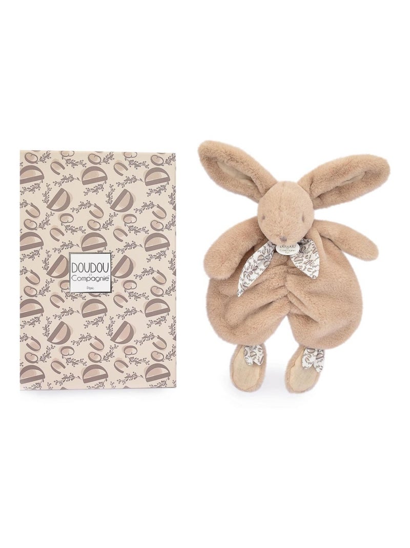Doudou lapin 29 cm Beige - Kiabi