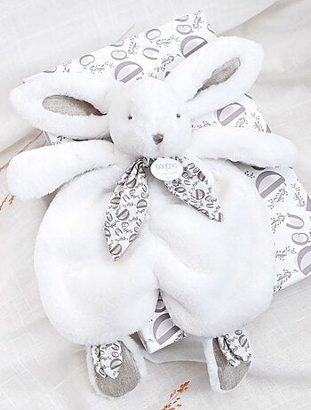 Doudou lapin blanc 29 cm
