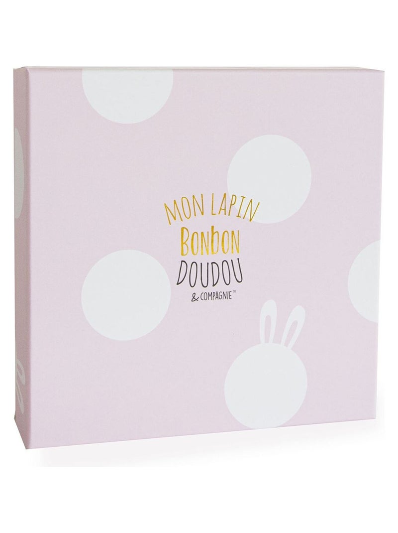 Doudou Lapin Bonbon Rose - Kiabi