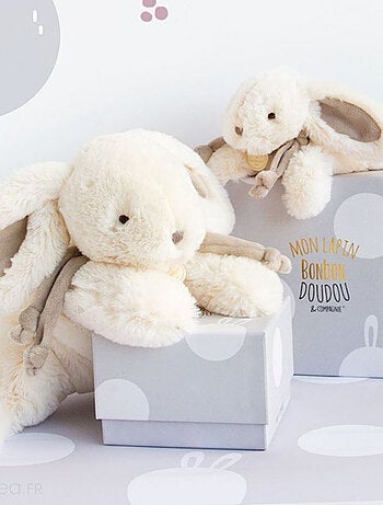 Doudou lapin collection LAPIN BONBON