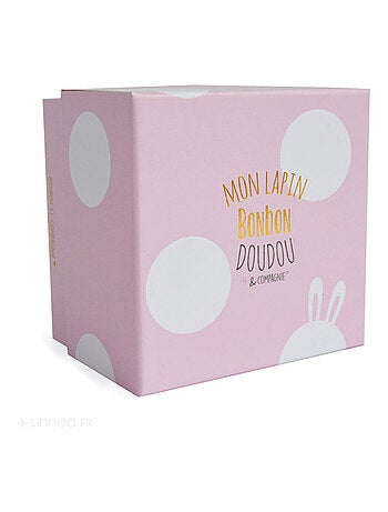 Doudou lapin collection LAPIN BONBON