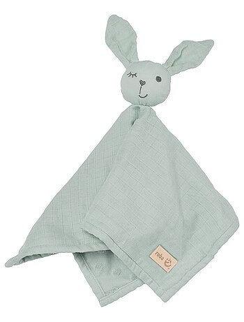 Doudou lapin en coton bio certifié Oeko-Tex 'Lil Planet' ROBA