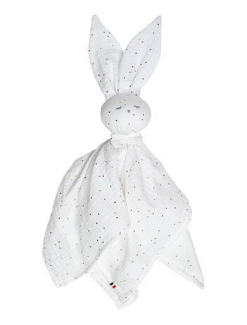 Doudou Lapin en gaze de coton, Jeanne SEVIRA KIDS