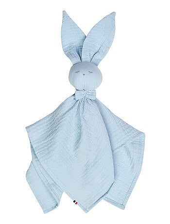 Doudou Lapin en gaze de coton, Jeanne SEVIRA KIDS