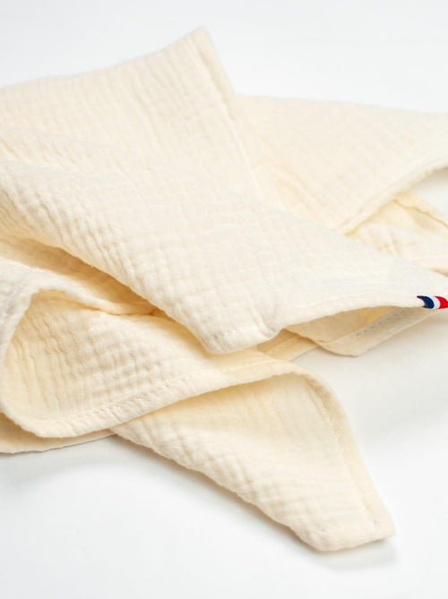 Doudou Lapin  en gaze de coton, Jeanne SEVIRA KIDS - Kiabi