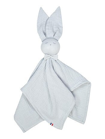 Doudou Lapin en gaze de coton, Jeanne SEVIRA KIDS