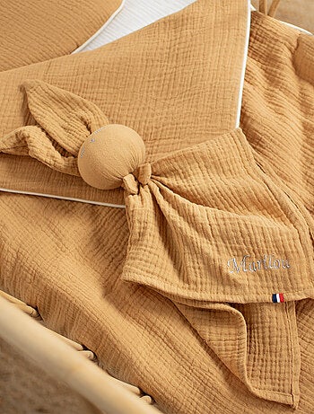 Doudou Lapin en gaze de coton, Jeanne SEVIRA KIDS