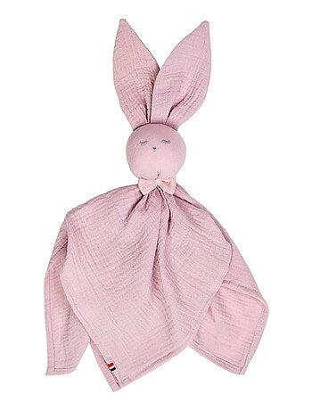 Doudou Lapin en gaze de coton, Jeanne SEVIRA KIDS