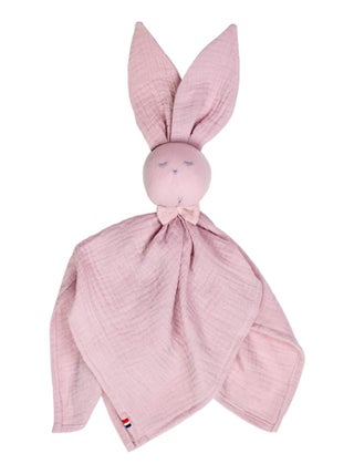 Doudou Lapin  en gaze de coton, Jeanne SEVIRA KIDS