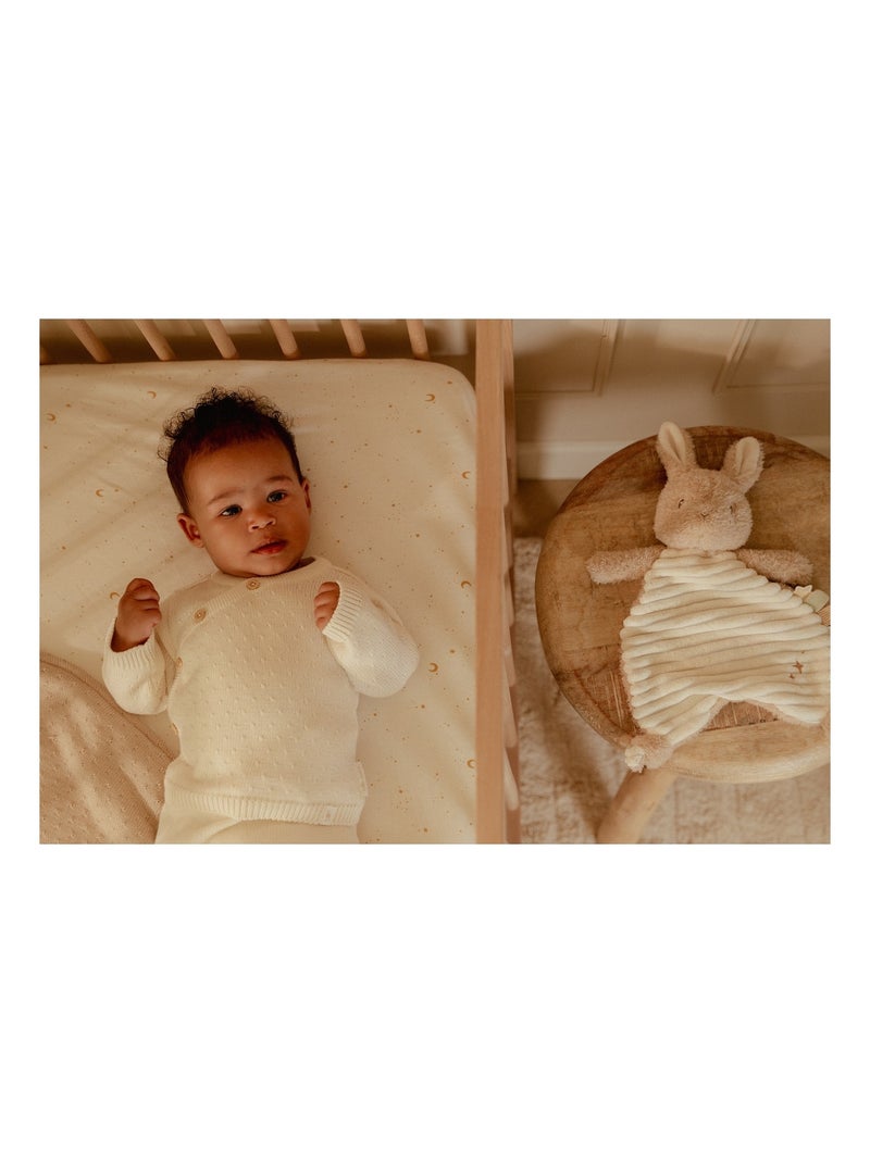 Doudou lapin Newborn Beige - Kiabi