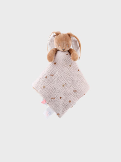 Doudou lapin réversible Moka Noukie's - Kiabi