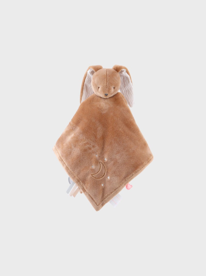 Doudou lapin réversible Moka Noukie's Ecru - Kiabi