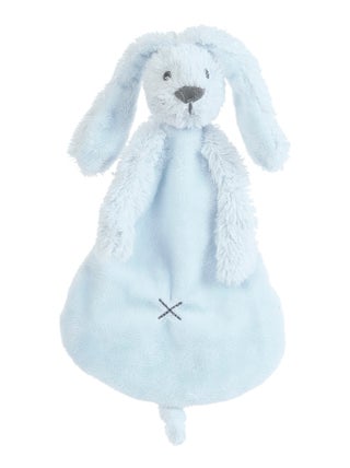 Doudou Lapin Richie bleu clair 25 cm