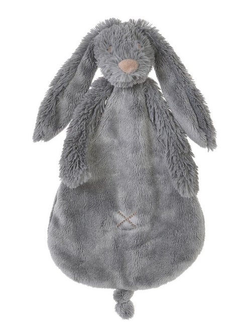 Doudou Lapin Richie gris 25 cm - Kiabi