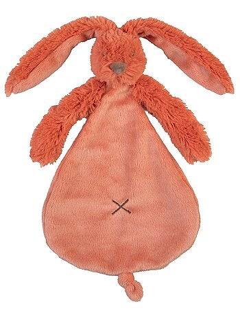 Doudou Lapin Richie Orange 25 cm