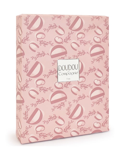 Doudou lapin rose 18 cm - Kiabi