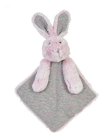Doudou lapin rose Rivoli 26 cm