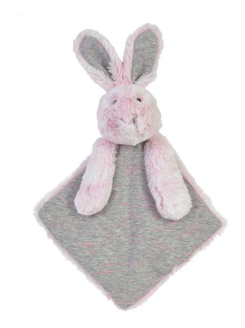 Doudou lapin rose Rivoli 26 cm - Kiabi