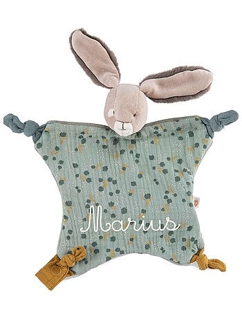 Doudou lapin sauge Trois petits lapins