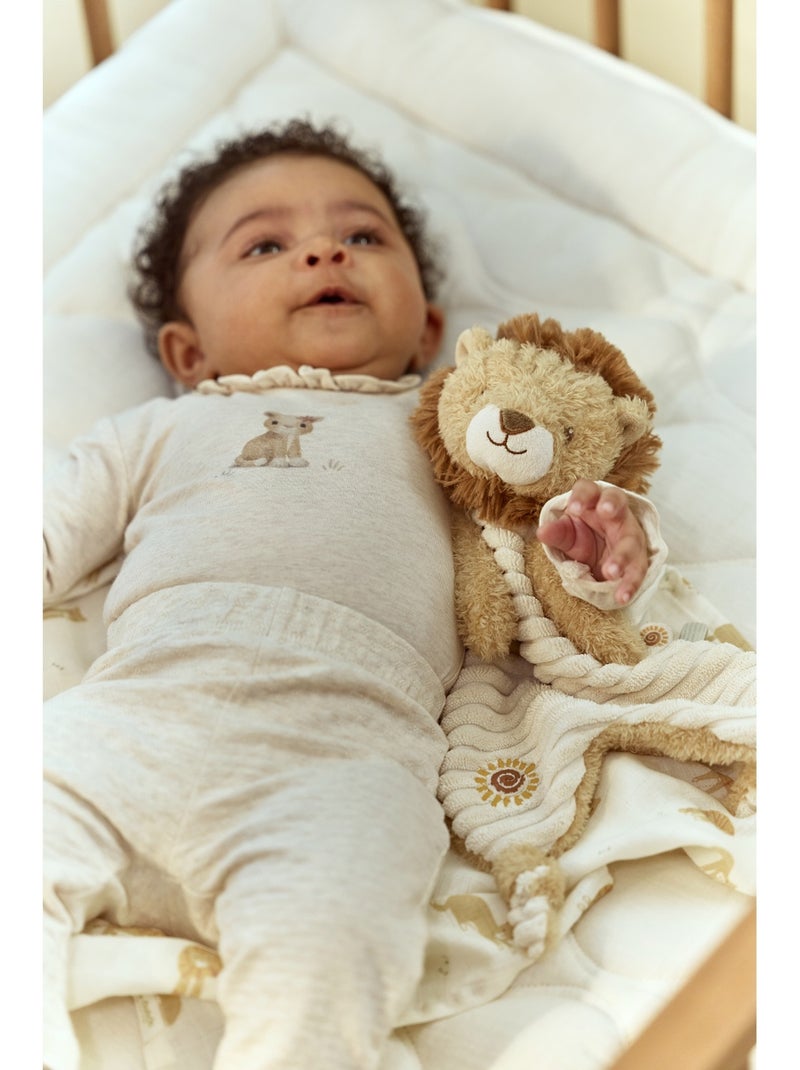 Doudou lion Safari Friends Beige - Kiabi
