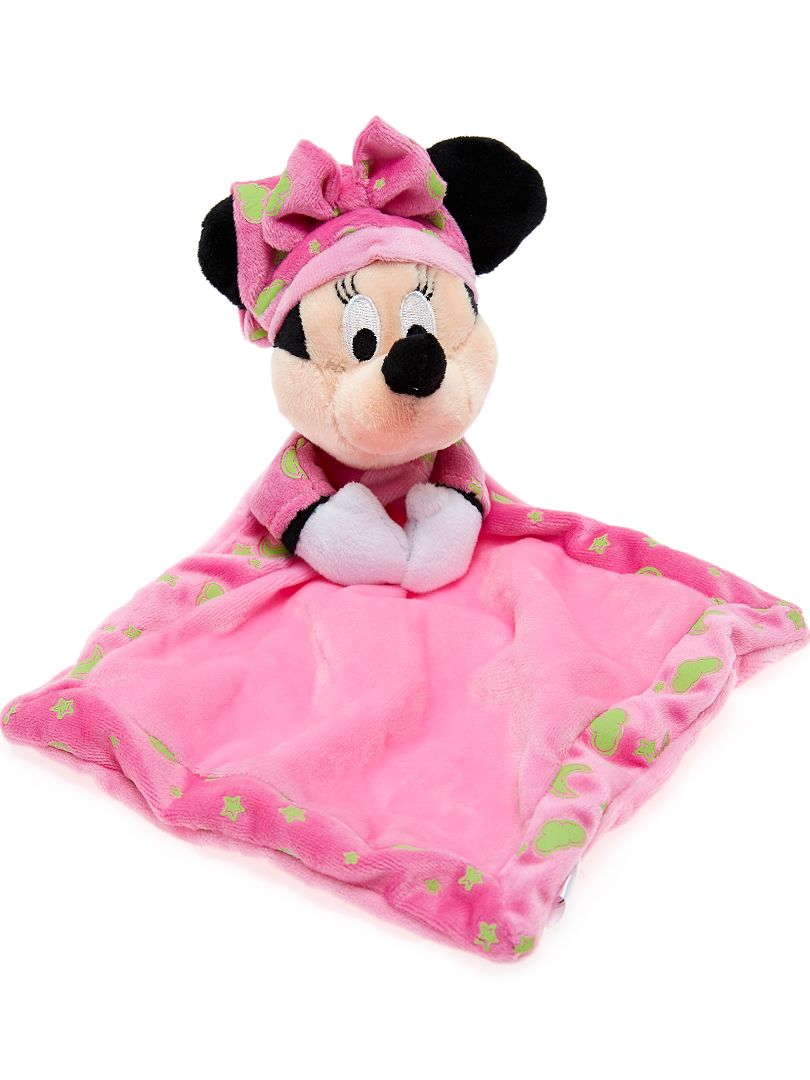 Doudou luminescent 'Minnie Mouse' rose - Kiabi