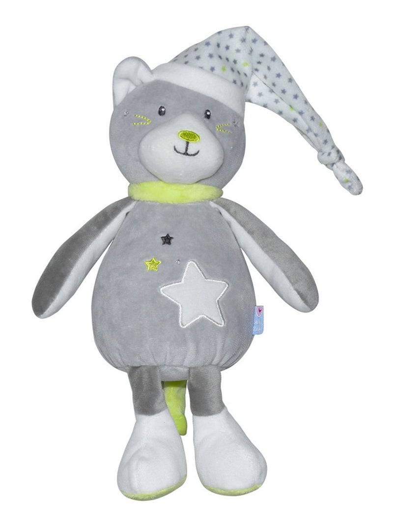 DOUDOU MAGIDOUX COFFRET CHAT Gris - Kiabi