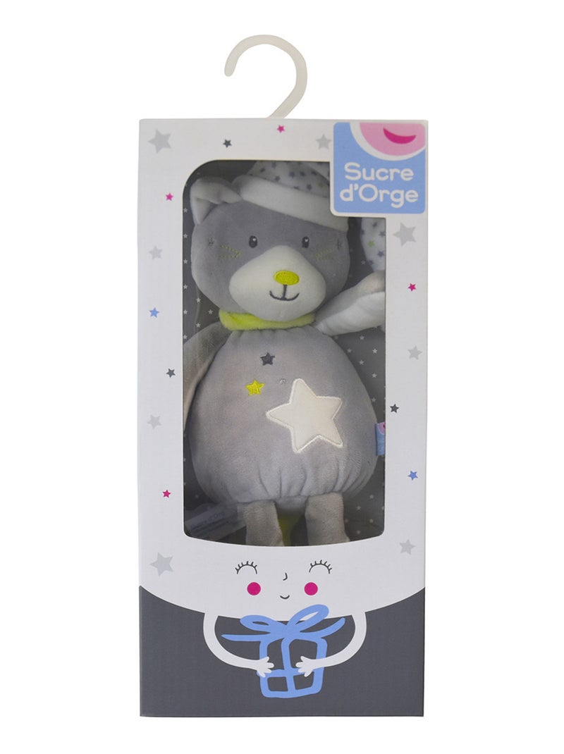 DOUDOU MAGIDOUX COFFRET CHAT Gris - Kiabi
