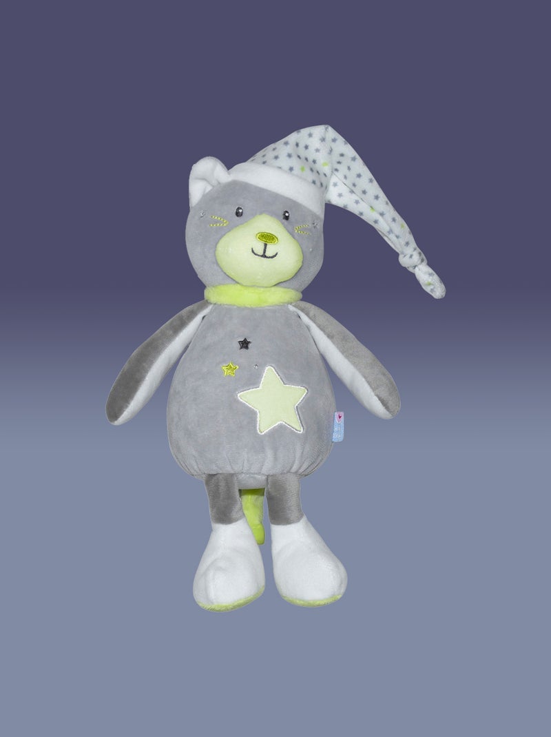DOUDOU MAGIDOUX COFFRET CHAT Gris - Kiabi
