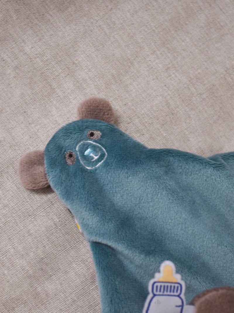 Doudou marionnette à doigts polyester collection LES PETITS FUTÉS Panda Multicolore - Kiabi