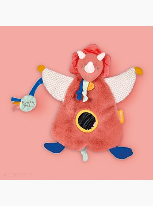 Doudou marionnette d'éveil polyester collection DINO - Kiabi