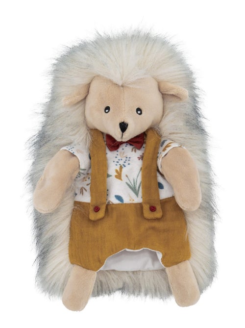 Doudou marionnette Lucien l'hérisson - Kiabi