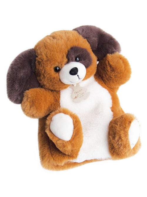 Doudou marionnette polyester collection DOUCE MARIONNETTE Chien - Kiabi