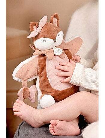 Doudou marionnette renard 25 cm