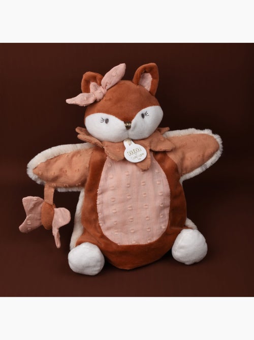 Doudou marionnette renard 25 cm - Kiabi