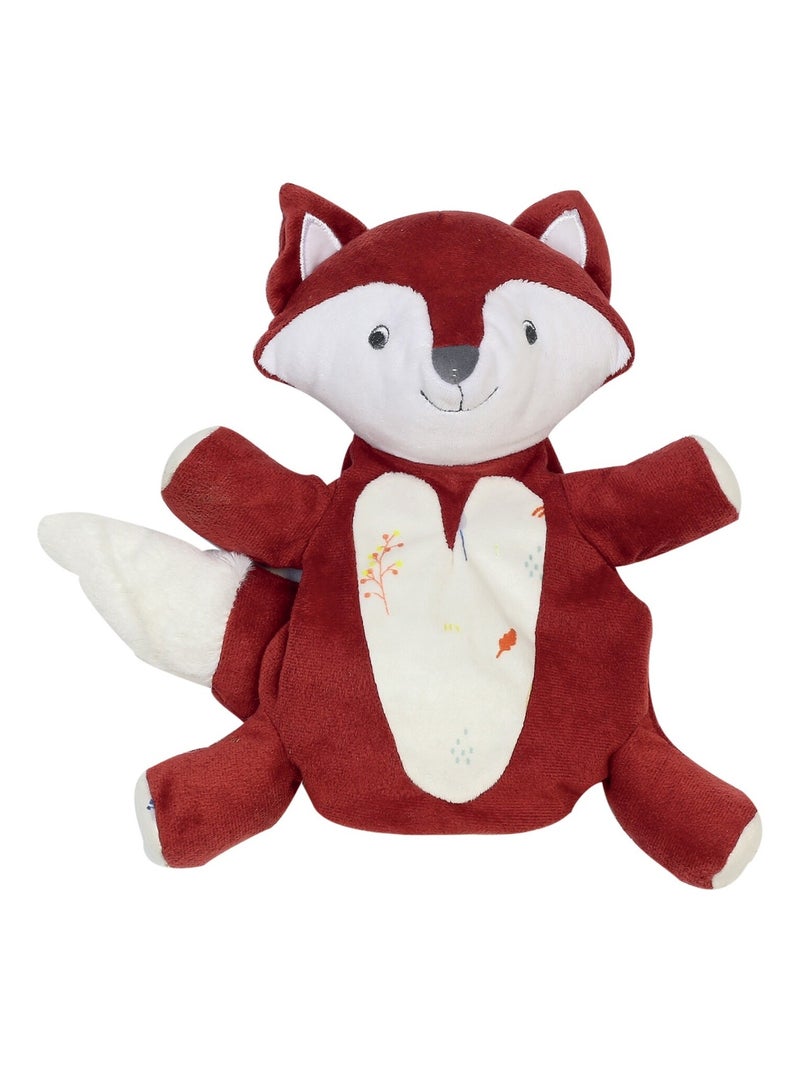 Doudou Marionnette Renard Rouge brique - Kiabi