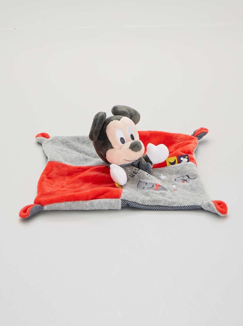 Doudou 'Mickey' de 'Disney' rouge/gris - Kiabi