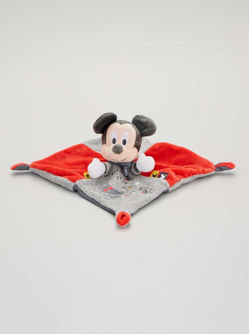 Doudou 'Mickey' de 'Disney' rouge/gris - Kiabi